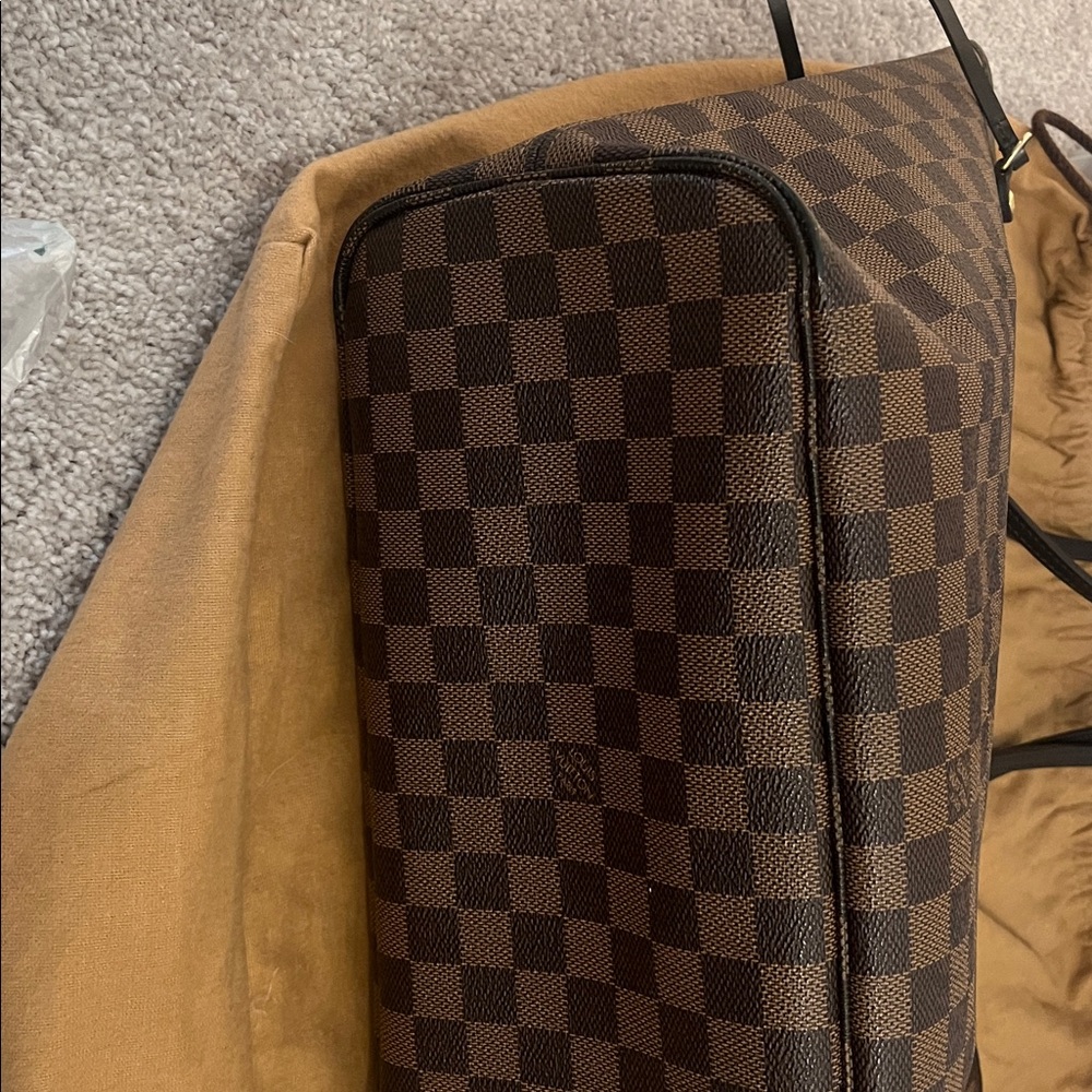 Louis Vuitton Damier Ebene never full MM . With dust bag and COA - Picture 7 of 8